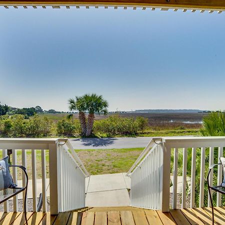 Harbor Island Condo With Deck - Steps To Beach! Oceanmarsh Subdivision 외부 사진