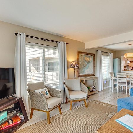 Harbor Island Condo With Deck - Steps To Beach! Oceanmarsh Subdivision 외부 사진
