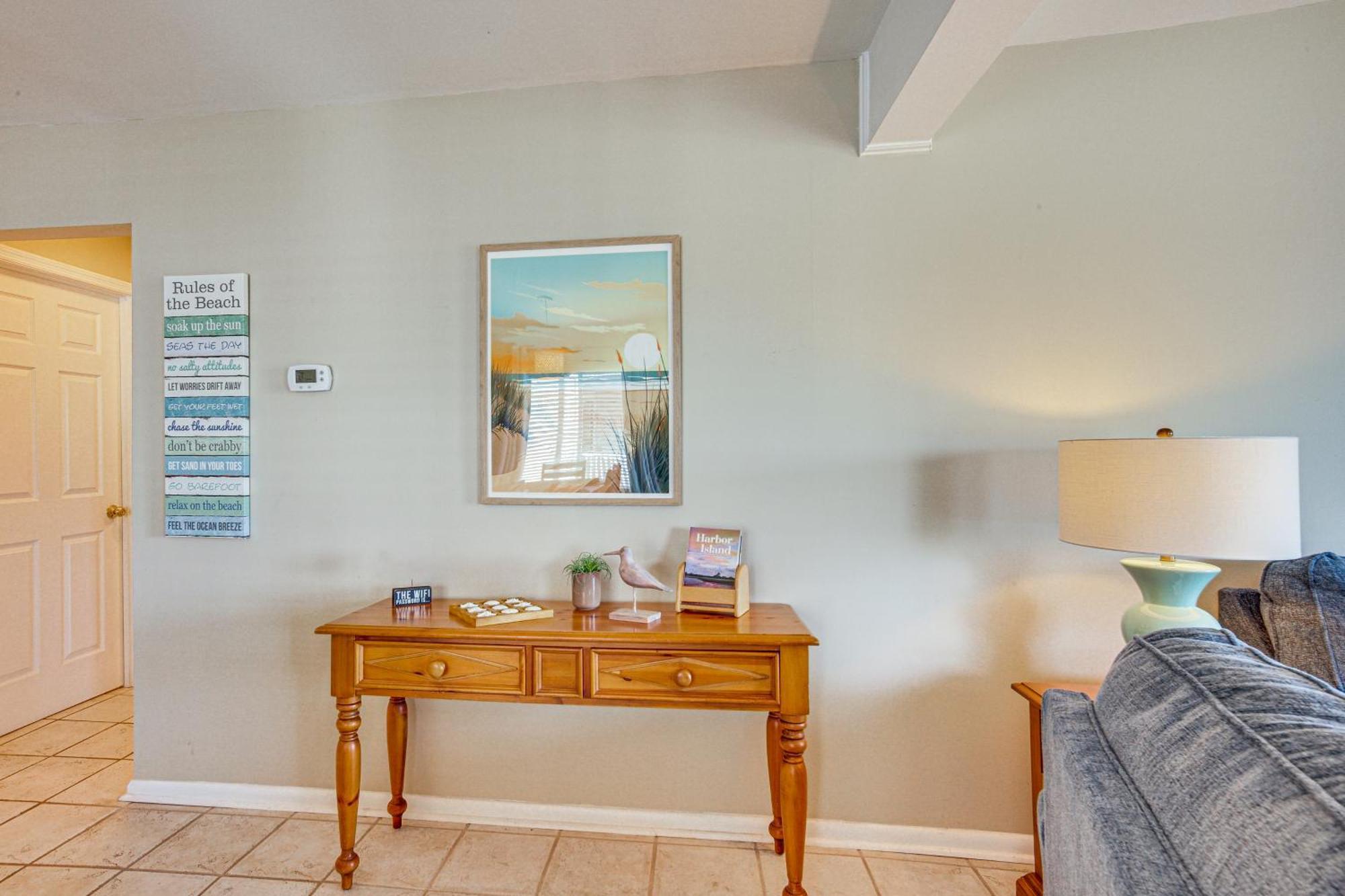 Harbor Island Condo With Deck - Steps To Beach! Oceanmarsh Subdivision 외부 사진