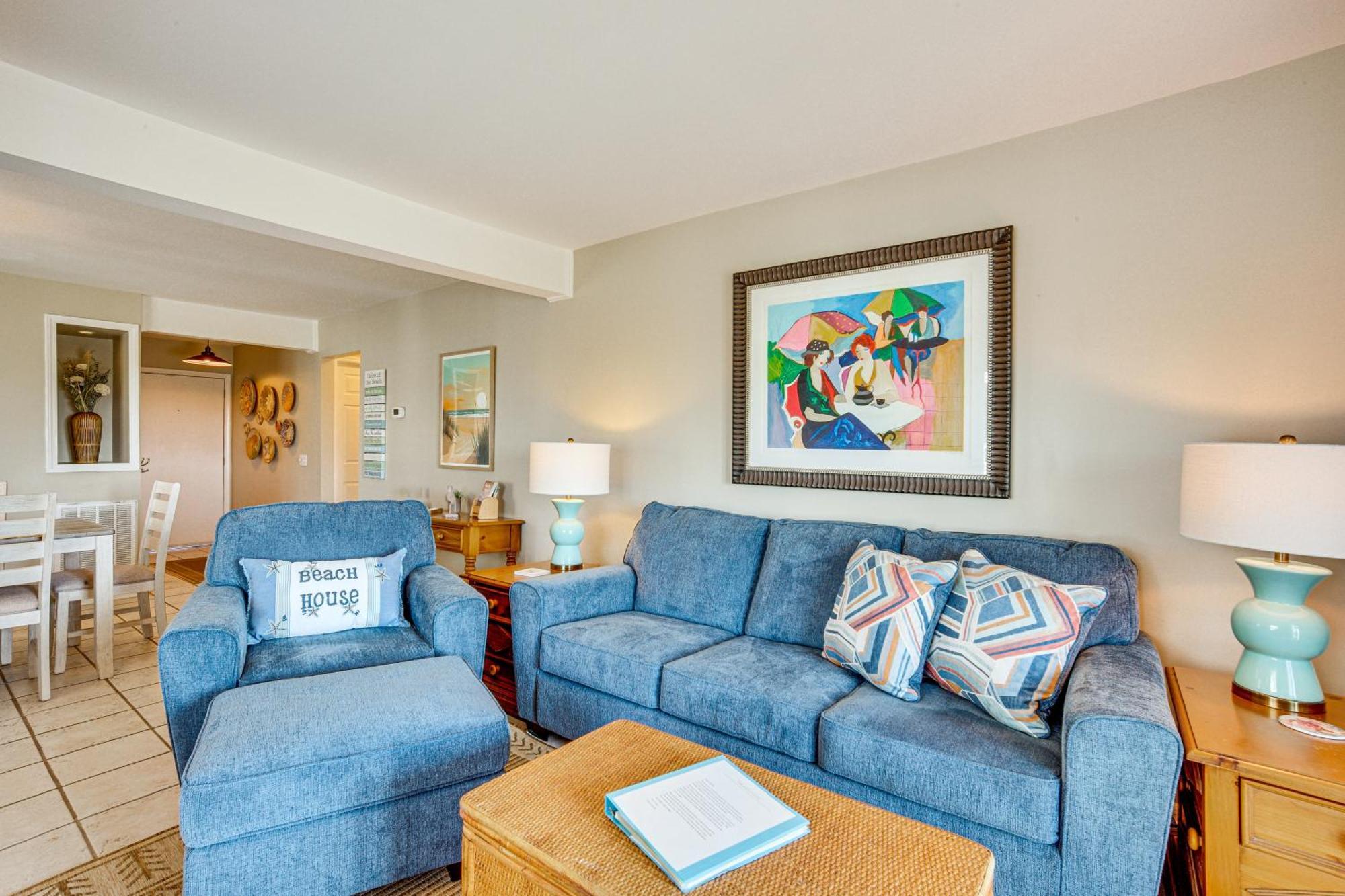 Harbor Island Condo With Deck - Steps To Beach! Oceanmarsh Subdivision 외부 사진
