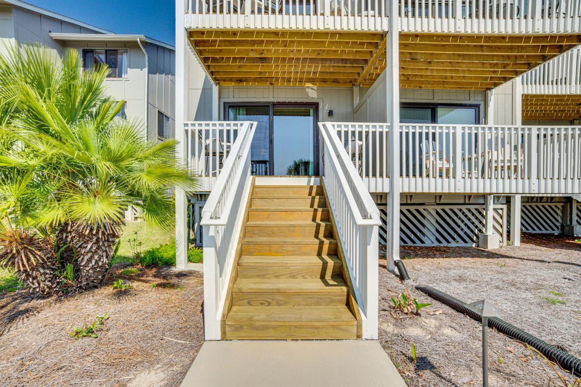 Harbor Island Condo With Deck - Steps To Beach! Oceanmarsh Subdivision 외부 사진